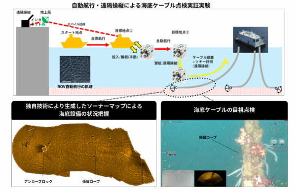 非線形経済現象の実証的アプローチ FullDepthの遠隔操縦・自動航行・水中計測技術等を活用し、AUV等による