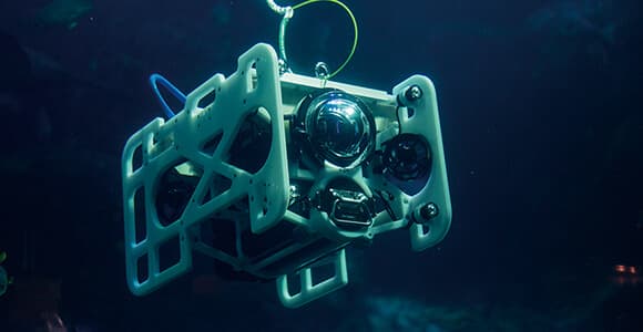 Underwater drone registered in NETIS (New Technology Information System) of the Ministry of Land, Infrastructure, Transport and Tourism